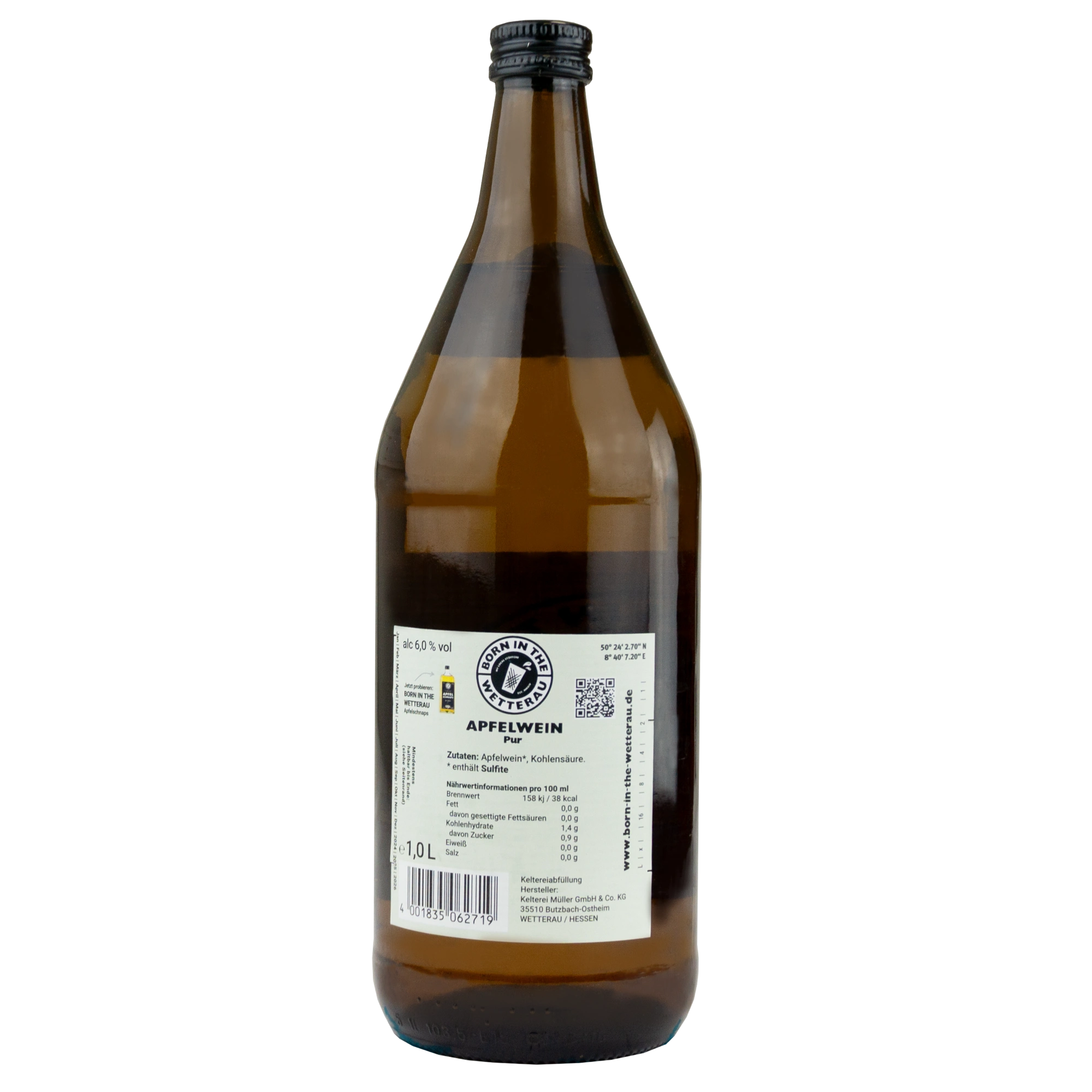 Apfelwein Pur 1,0 L