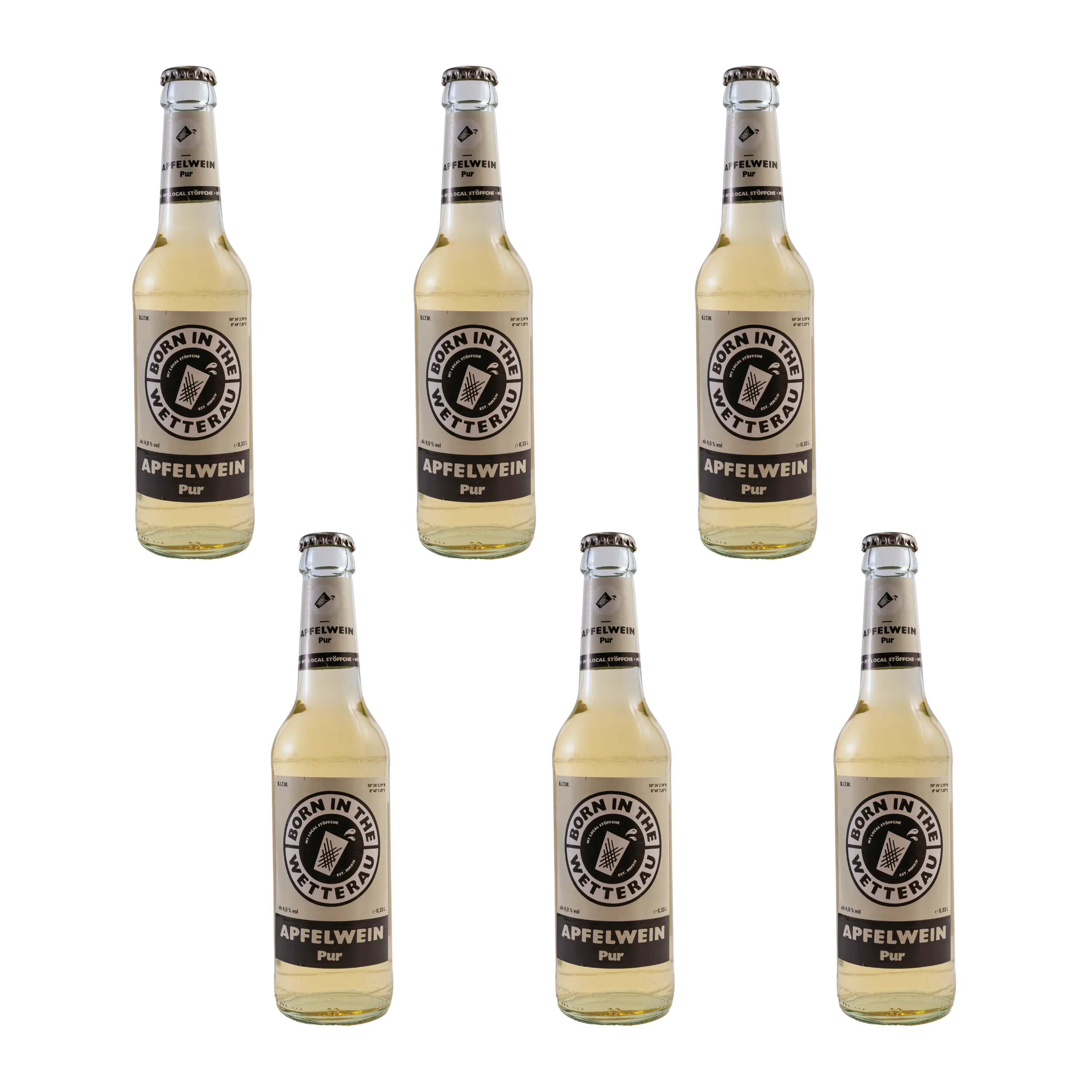 Apfelwein Pur 6x  0,33 L