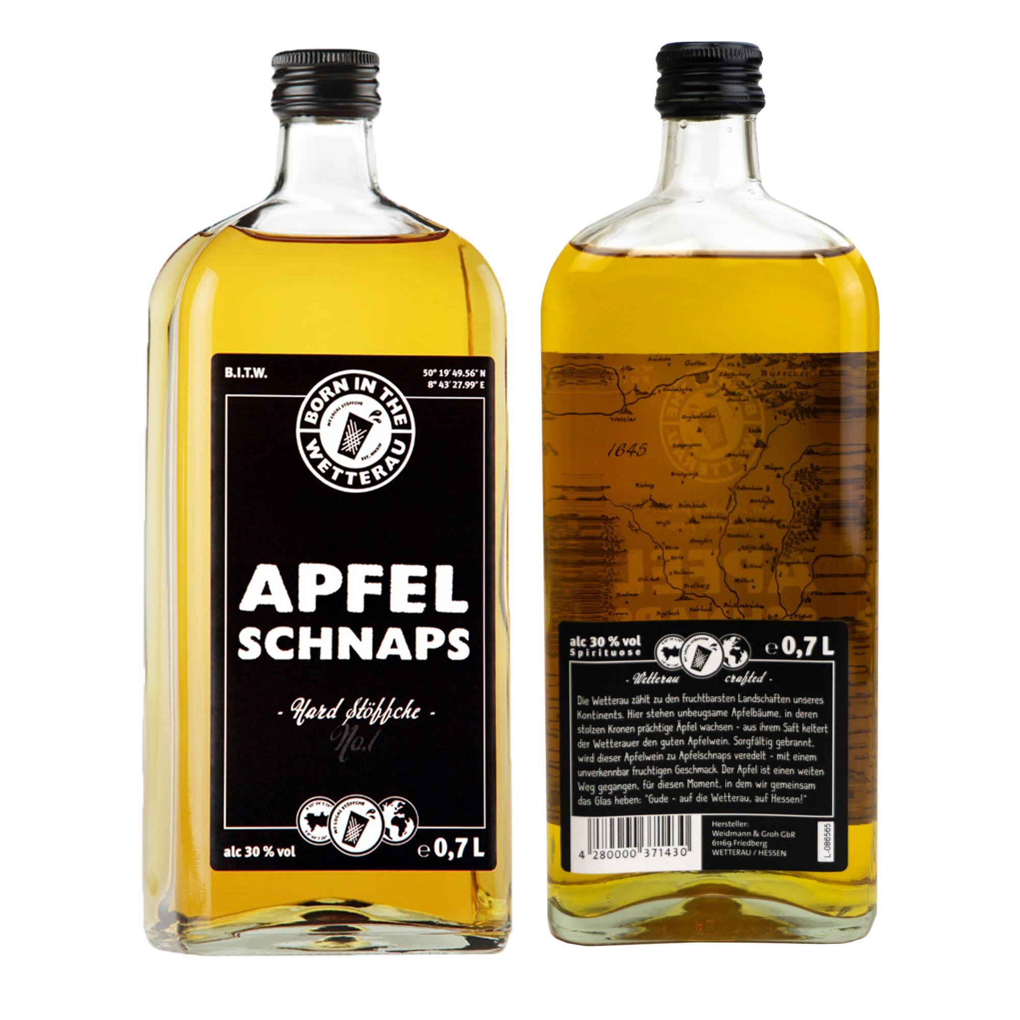 Apfelschnaps Set