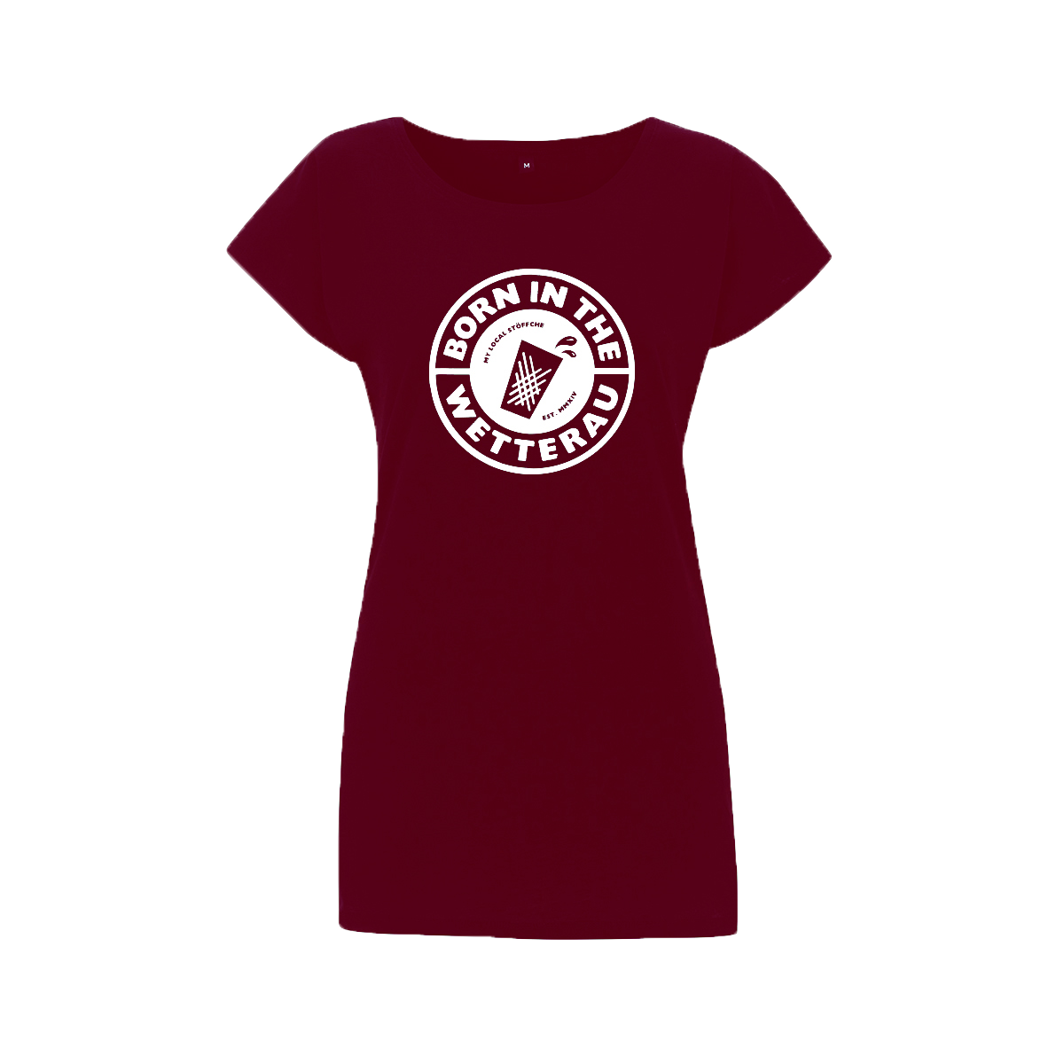 T-Shirt Frauen (burgundy)