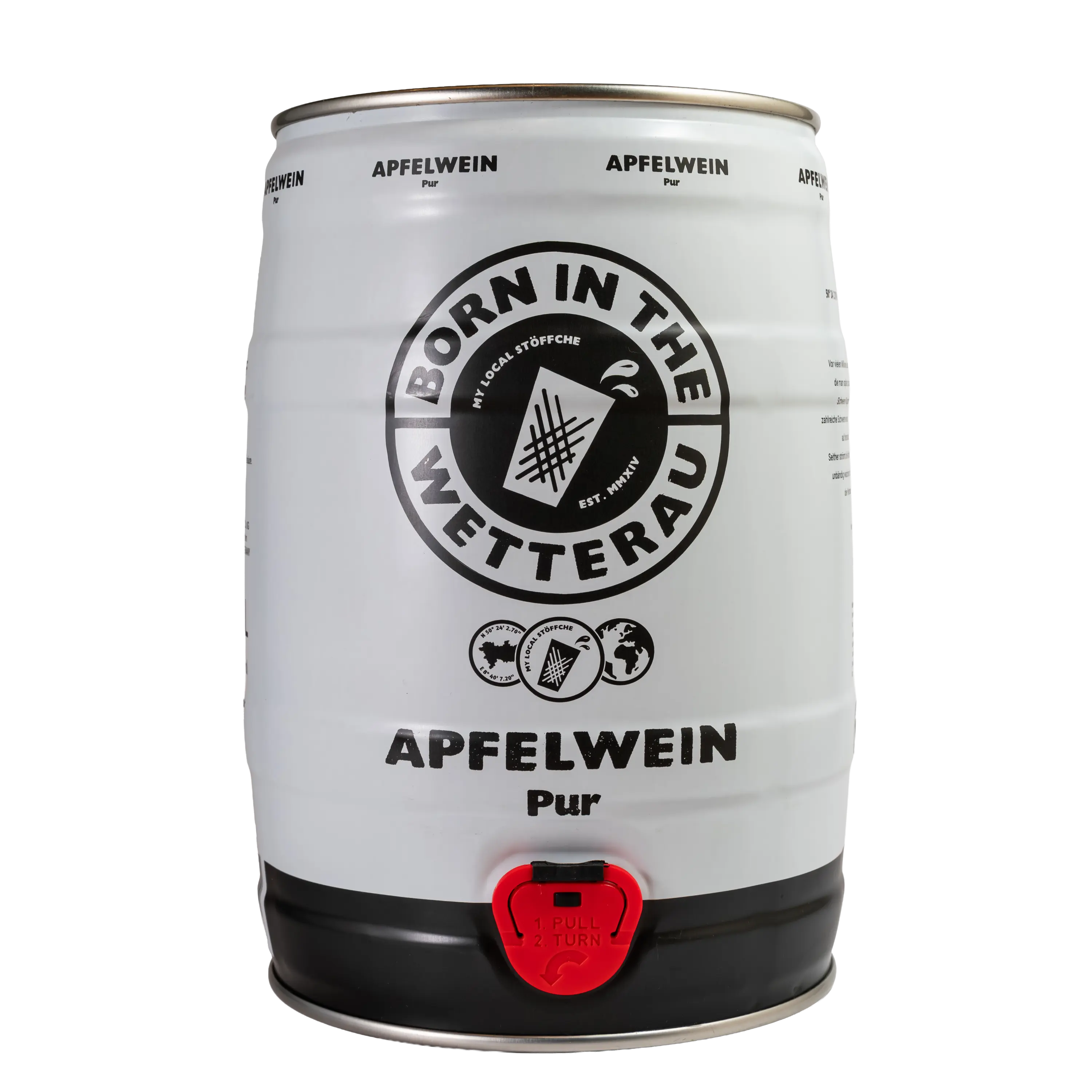 Partyfass Apfelwein Pur 5,0 L
