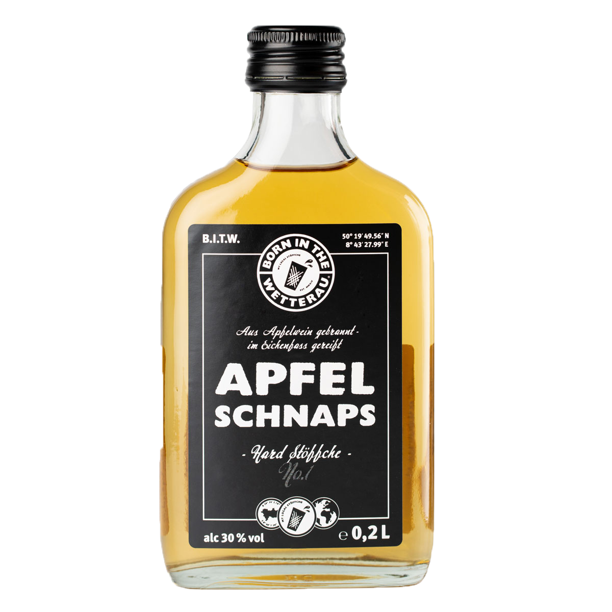 Apfelschnaps 200 ml Flachmann