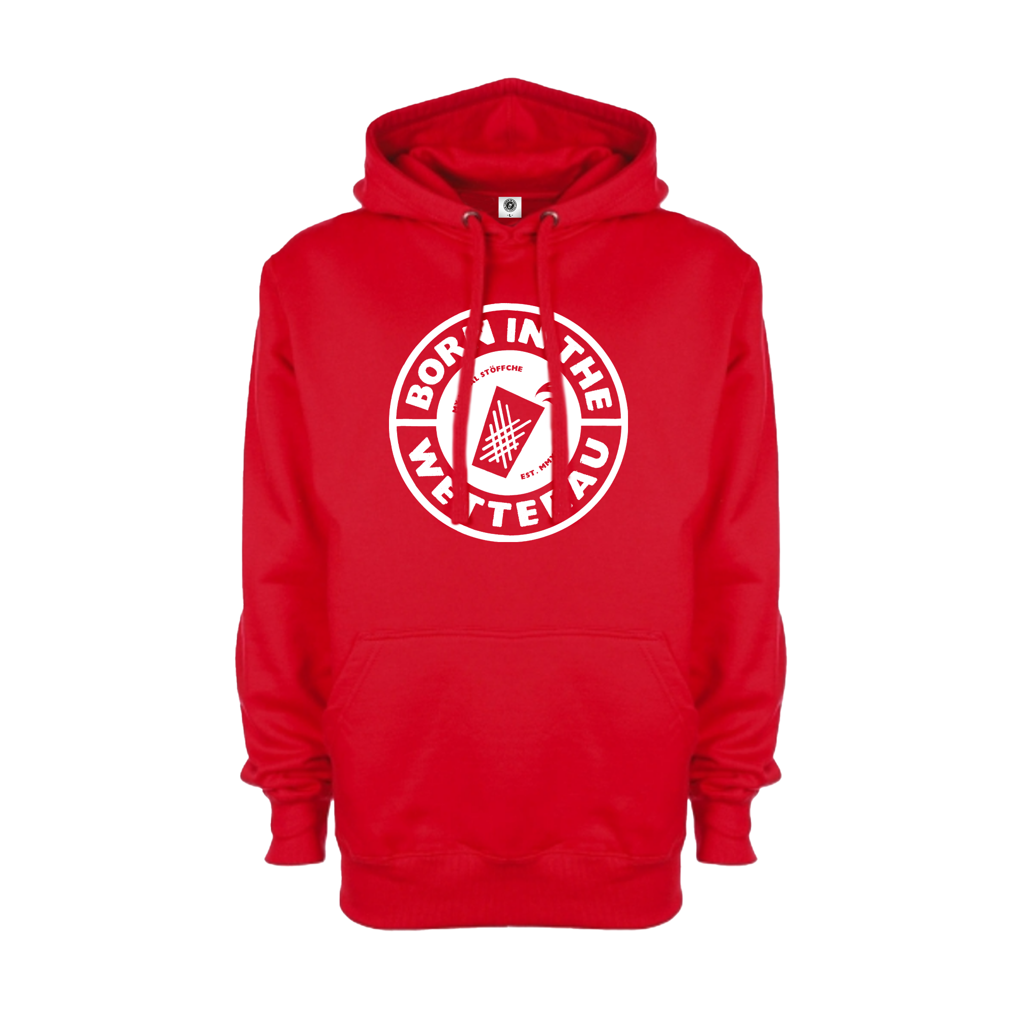 Kapuzenpullover (rot)