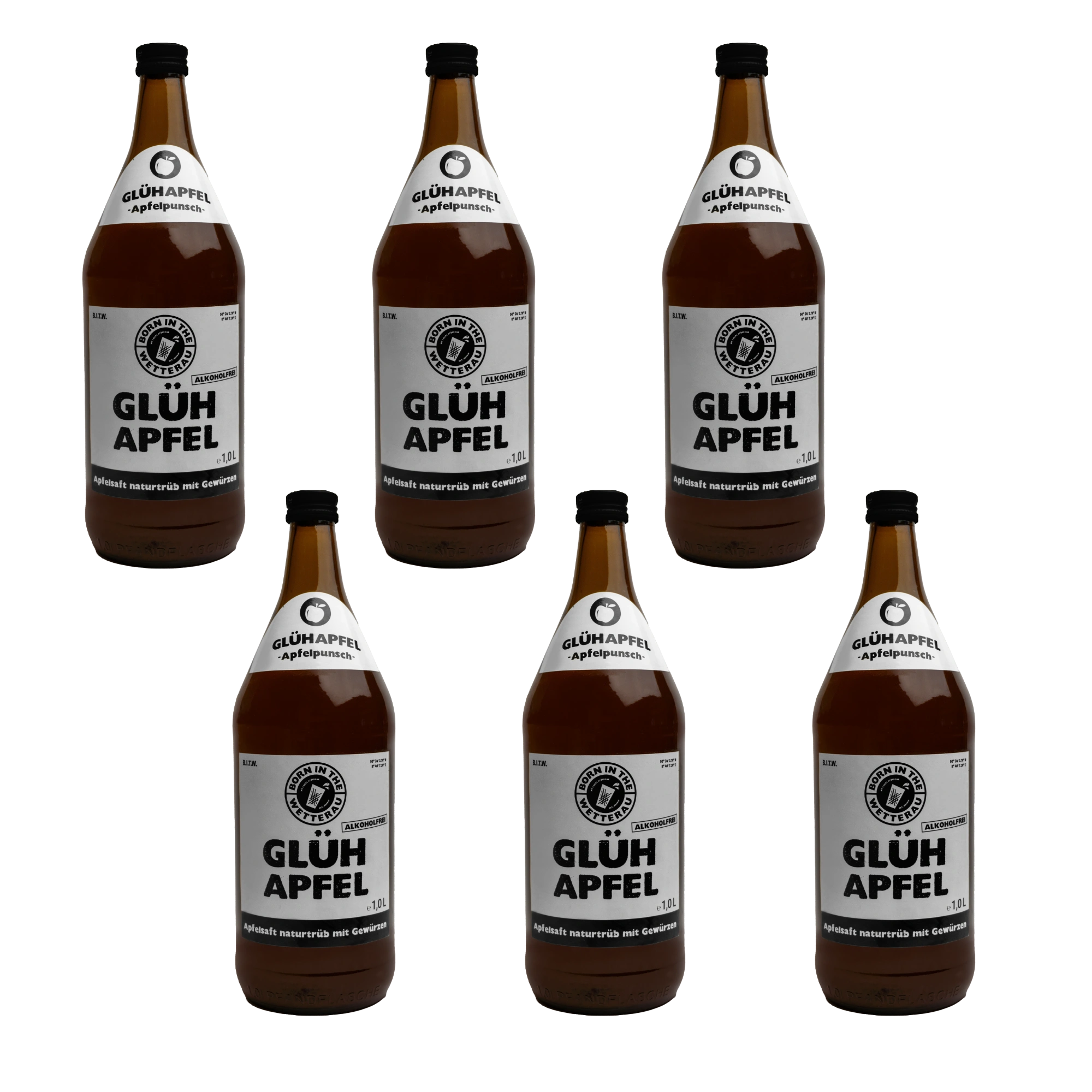 Glühapfel Alkoholfrei 6x 1,0 L