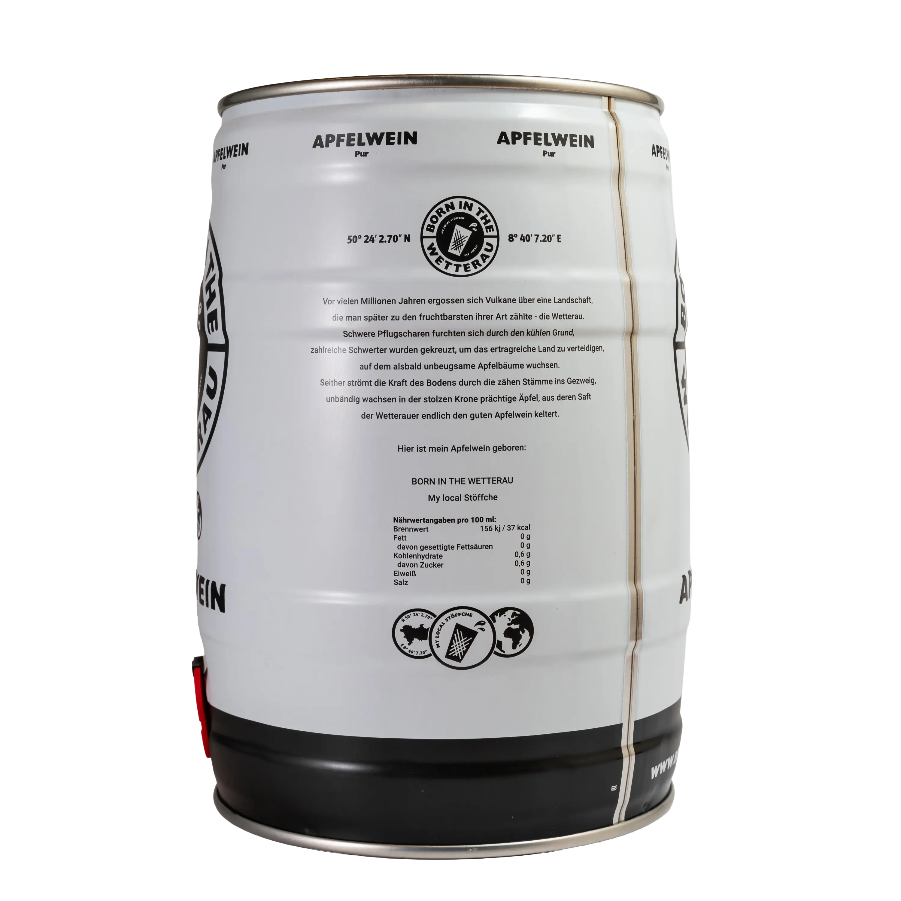 Partyfass Apfelwein Pur 5,0 L